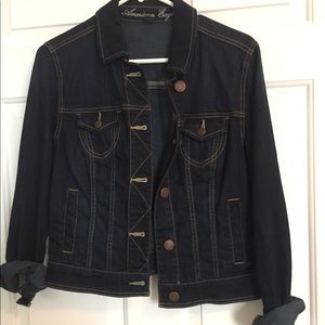 Dark denim jacket